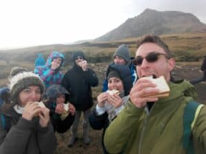 Sentiero Skogafoss pranzo al sacco