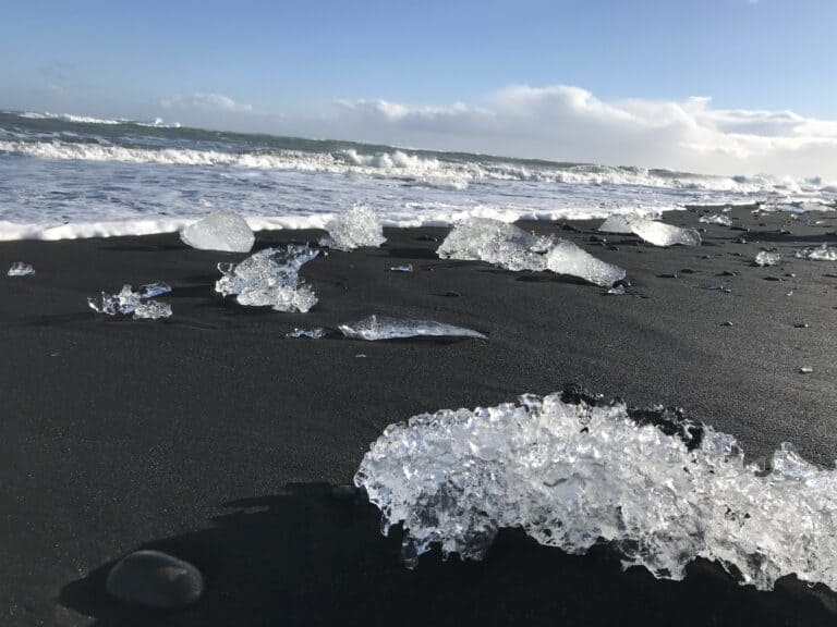 Diamond Beach in Islanda