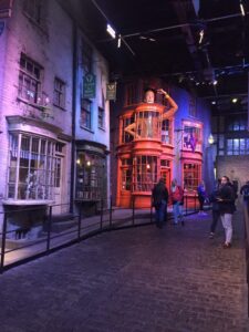 Vista su Diagon Alley Harry Potter Studios