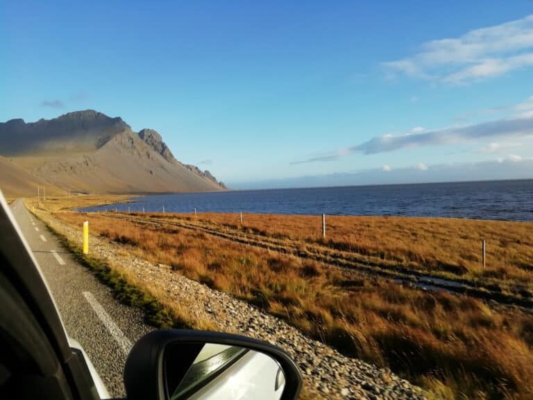 Strada per Seydisfjordur Islanda