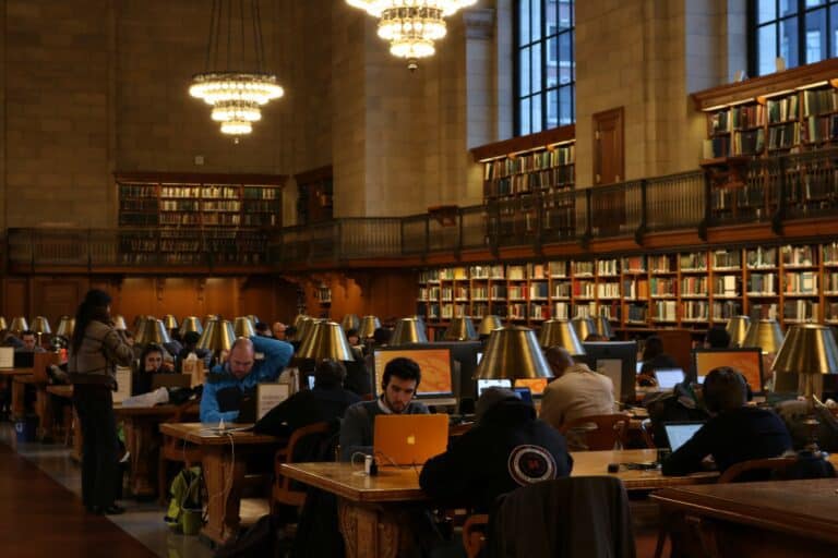 Interno New York Public Library