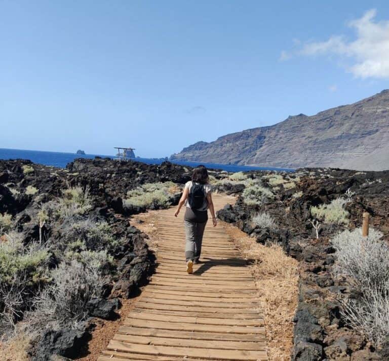 Camminata sul lungomare a La Maceta