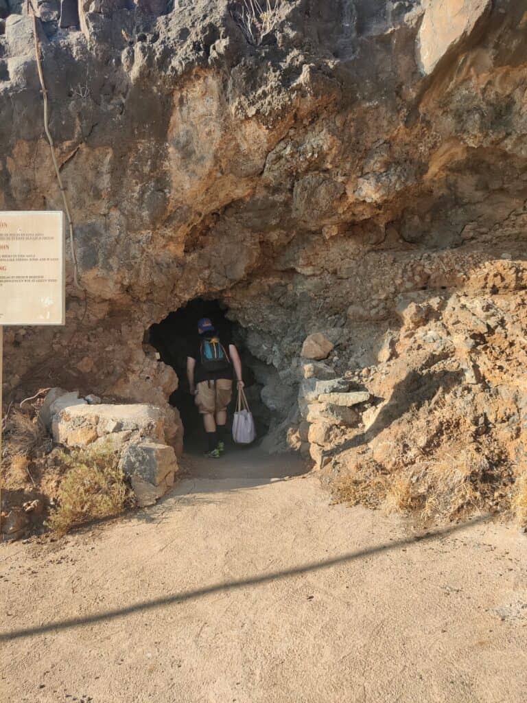 Tunnel per Playa de La Veta