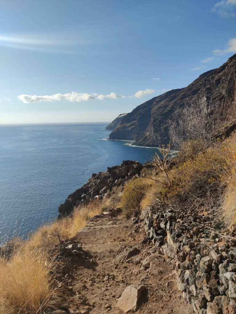 Sentiero per Playa de La Veta