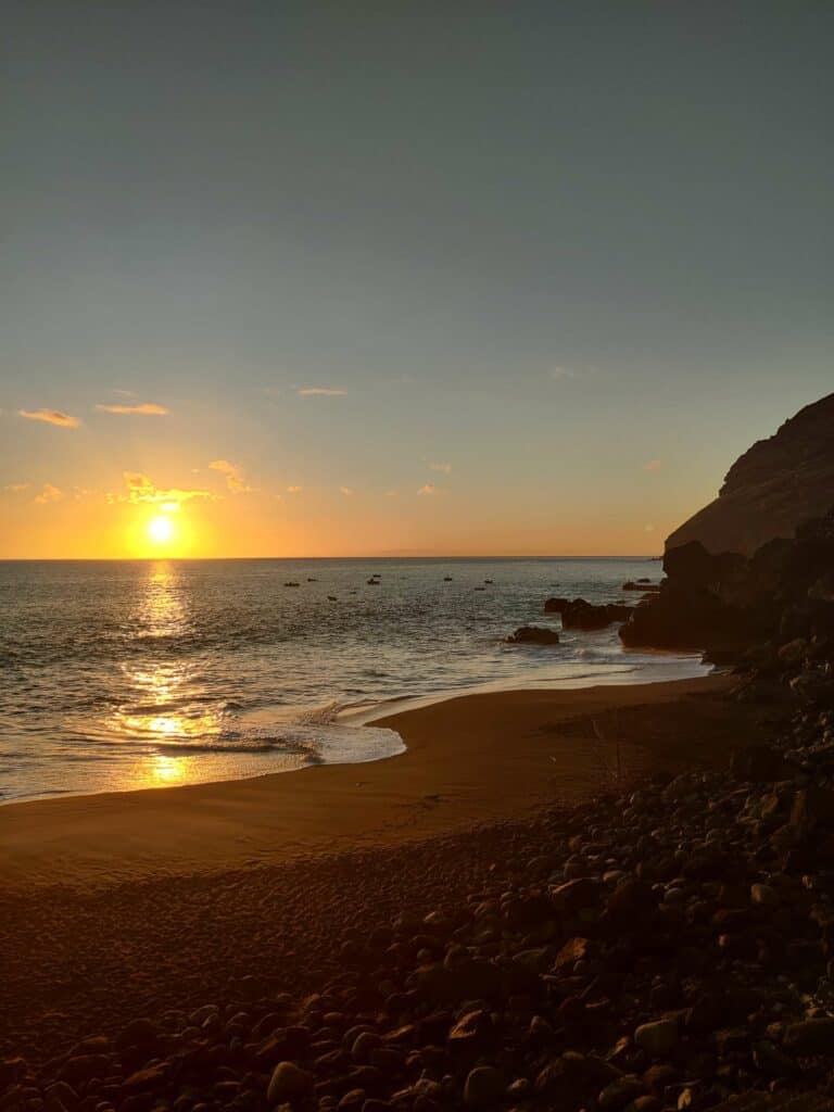 Tramonto a Playa de la Veta