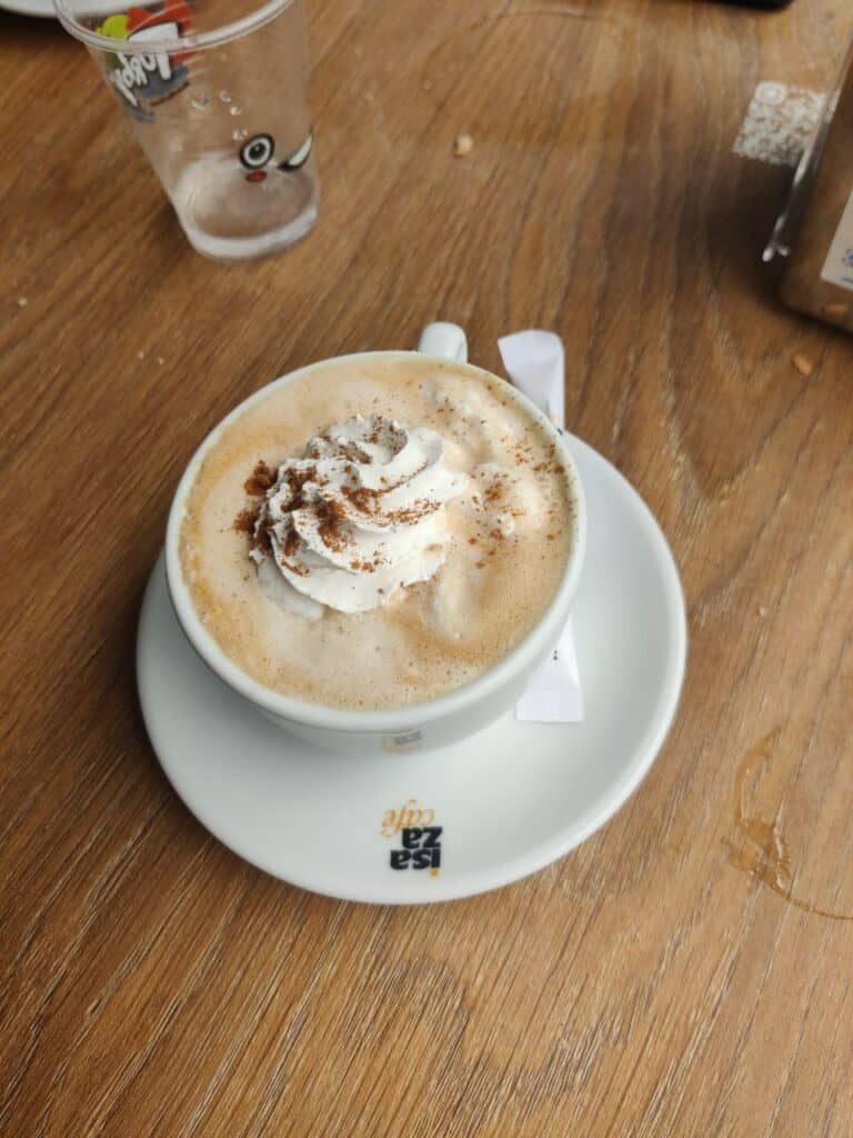 Cappuccino al Charco Verde